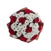 Букет "WHITE AND RED", Модель: 0 | Доставка цветов Шарм24