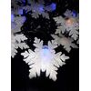 Гірлянда LED сніжинка велика, Модель: 0, зображення 5 | Доставка квітів Шарм24