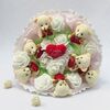 Букет из мягких игрушек "Белые мишки", Модель: 0, фото 2 | Доставка цветов Шарм24