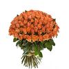 Букет из оранжевых роз 101шт., Модель: 0, фото 2 | Доставка цветов Шарм24