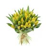 Букет з жовтих тюльпанів 55 шт, Модель: 0, зображення 2 | Доставка квітів Шарм24