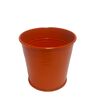 Кашпо окрашеное 0,5 л, оранжевый 2004, Модель: 0 | Доставка квітів Шарм24