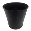 Кашпо окрашеное 2 л, тёмный чёрный 9005, Модель: 0 | Доставка квітів Шарм24
