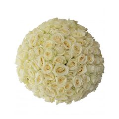 Букет из белых роз 101шт., Модель: 0 | Доставка цветов Шарм24