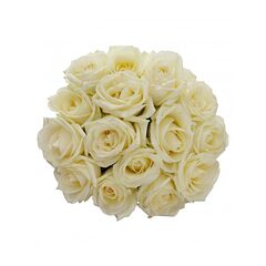 Букет из белых роз 15шт., Модель: 0 | Доставка цветов Шарм24