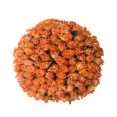 Букет из оранжевых роз 101шт., Модель: 0 | Доставка цветов Шарм24