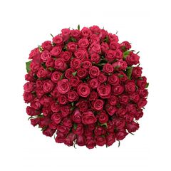 Букет из розовых роз 101шт., Модель: 0 | Доставка цветов Шарм24