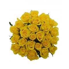 Букет из желтых роз 25шт., Модель: 0 | Доставка цветов Шарм24