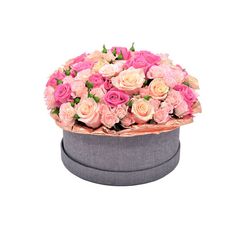 Корзина из роз "Эльза", Модель: 0 | Доставка цветов Шарм24