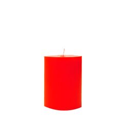 Свічка Циліндр червоний середня 1с710, Модель: 0 | Доставка квітів Шарм24