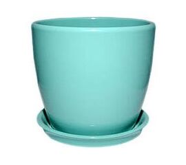 Горщик Сонет преміум 4,0л (бірюза), Модель: 0 | Доставка квітів Шарм24