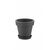 Горщик ДАФНА  перлина  V-0,5л (сірий), Модель: 0 | Доставка цветов Шарм24