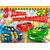 Открытка А4 «З Днем Народження!» ed-14-03-102y, Модель: 0 | Доставка квітів Шарм24