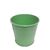 Кашпо окрашеное 0,5 л, зелёная пастель 6019, Модель: 0 | Доставка квітів Шарм24