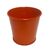 Кашпо окрашеное 1 л, оранжевый 2004, Модель: 0 | Доставка квітів Шарм24