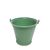 Ведро окрашеное 50 мл, зелёная пастель 6019, Модель: 0 | Доставка цветов Шарм24