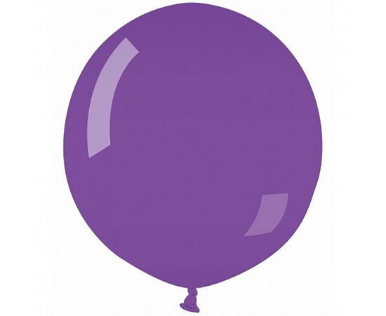 Шар латексный круглый без рисунка 18"/08 пастель фиолетовый 1102-0388, Модель: 0 | Доставка цветов Шарм24
