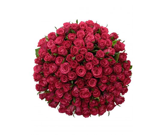 Букет из розовых роз 101шт., Модель: 0 | Доставка цветов Шарм24