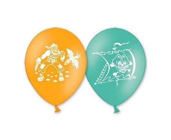 Шар 12" латексный круглый с рисунком пираты  1103-0493, Модель: 0, фото 2 | Доставка цветов Шарм24