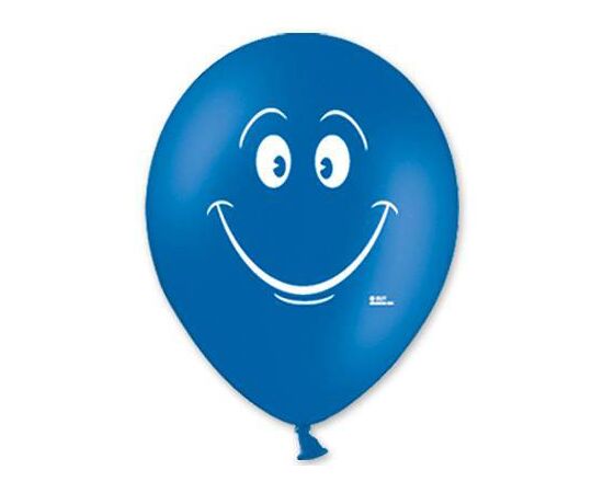 Шар латексный круглый с рисунком 10" улыбка 1103-0691, Модель: 0, фото 7 | Доставка цветов Шарм24