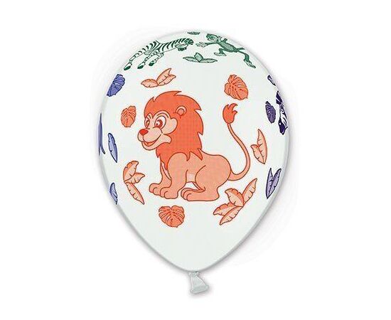 Шар 14" латексный круглый с рисунком шелкография пастель Лимпопо 1103-1052, Модель: 0, фото 2 | Доставка цветов Шарм24