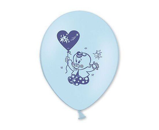 Шар 12" латексный круглые с рисунком ура! мальчик! 1103-1135, Модель: 0, фото 5 | Доставка цветов Шарм24