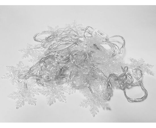 Гирлянда LED фигурка снежинка 7м, Модель: 0, фото 3 | Доставка цветов Шарм24