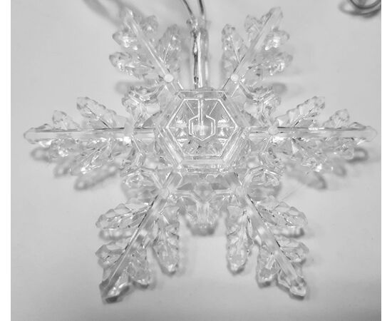 Гирлянда LED фигурка снежинка 7м, Модель: 0, фото 7 | Доставка цветов Шарм24