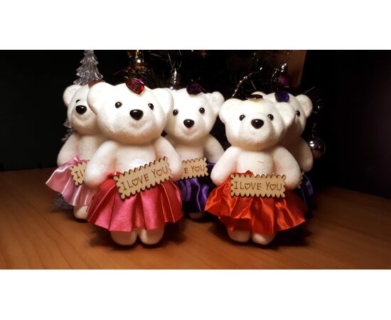 Мишка для букетов, Модель: 0, фото 3 | Доставка цветов Шарм24