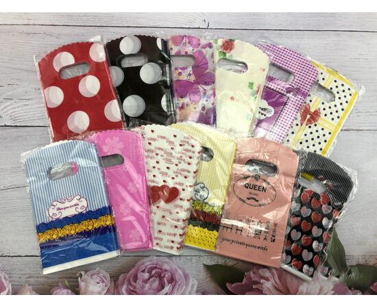 Пакет поліетиленовий Мікс 10 моделей, Модель: 0, зображення 2 | Доставка квітів Шарм24