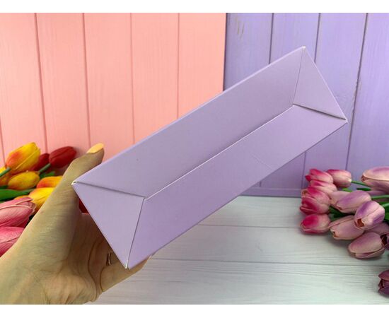 Конверт для квітів Lines бузковий, Модель: 0, зображення 3 | Доставка квітів Шарм24