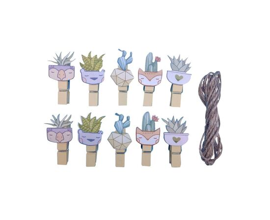 Прищепка декоративная "Кактус", Модель: 0, фото 2 | Доставка цветов Шарм24