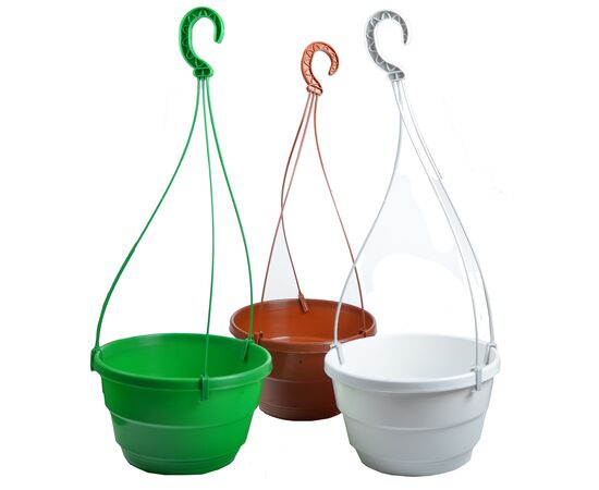 Подвесной горшок для петунии зелёный, Модель: 0, фото 2 | Доставка цветов Шарм24