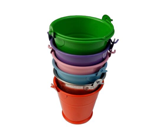 Ведро окрашеное 50 мл, белый матовый 9016, Модель: 0, зображення 3 | Доставка квітів Шарм24