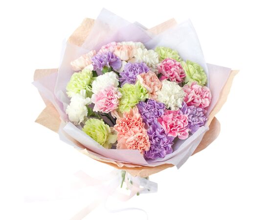 Гвоздика Mix***, Модель: 0, фото 3 | Доставка цветов Шарм24