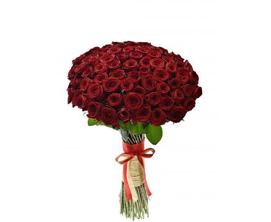 Букет з червоних троянд 101шт., Модель: 0, зображення 2 | Доставка квітів Шарм24