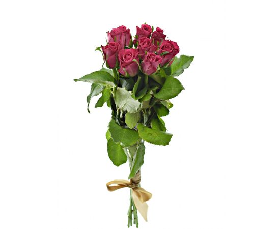 Букет из розовых роз 15шт., Модель: 0, фото 2 | Доставка цветов Шарм24