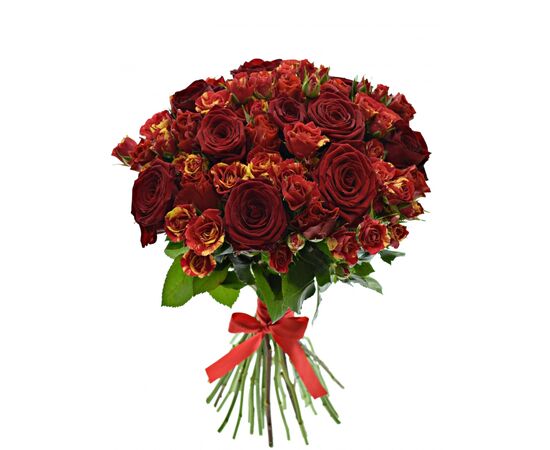 Букет "RED FLASH", Модель: 0, зображення 2 | Доставка квітів Шарм24