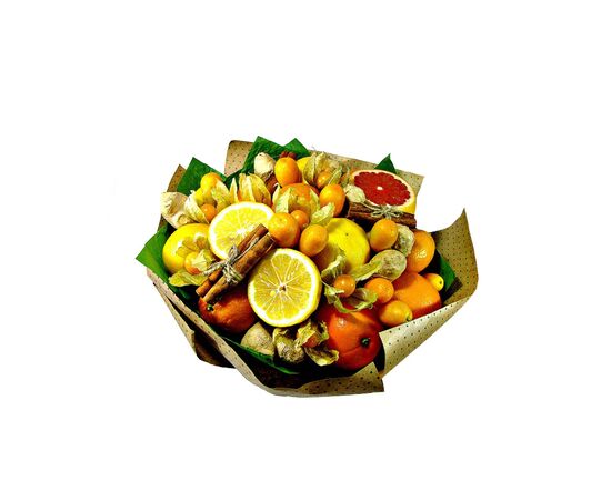 Букет из фруктов "Цитрус", Модель: 0 | Доставка квітів Шарм24
