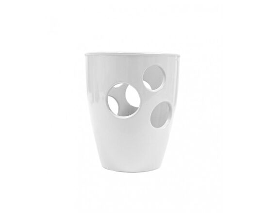 Горшок керамический Орхидейница глянец белый 0,6л, Модель: 0 | Доставка цветов Шарм24