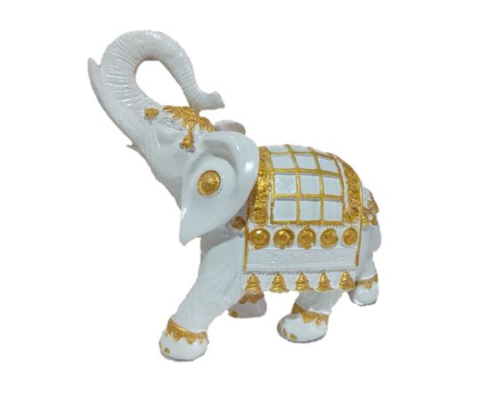 Статуетка слон індійський білий, Модель: 0 | Доставка квітів Шарм24