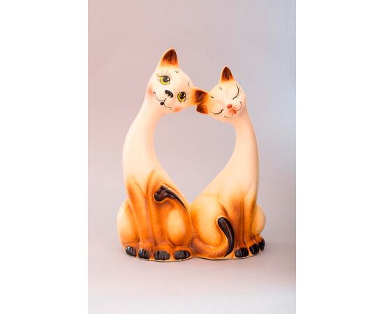 Статуя Коты влюблённые 26107, Модель: 0 | Доставка цветов Шарм24