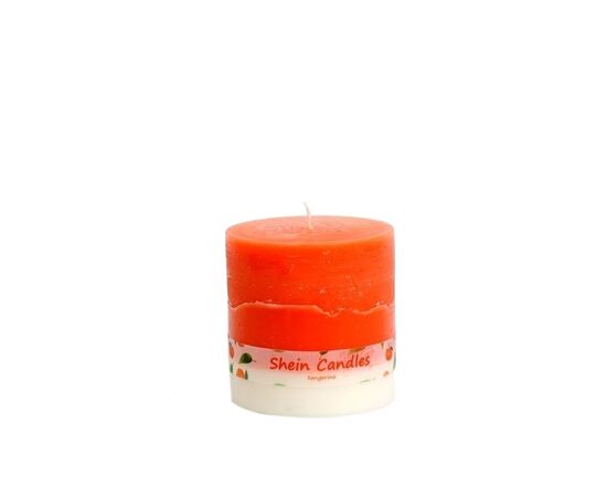 Свіча ароматизована мандарин середня 5с77-3, Модель: 0 | Доставка квітів Шарм24