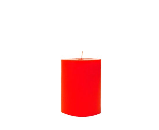 Свічка Циліндр червоний середня 1с710, Модель: 0 | Доставка квітів Шарм24