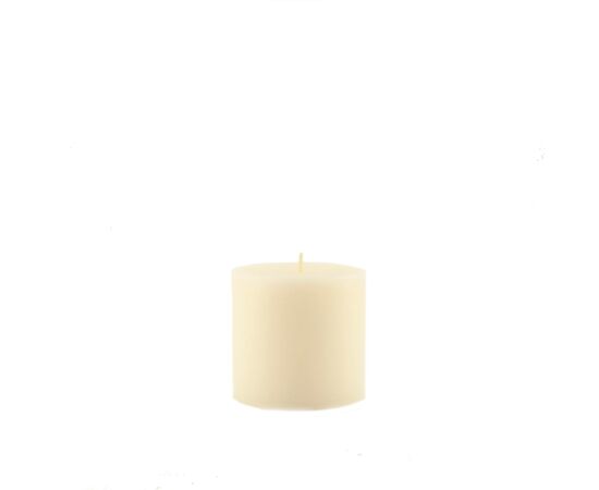 Свічка Циліндр біла маленька 1с77, Модель: 0 | Доставка квітів Шарм24