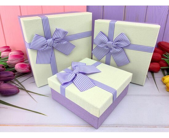 Подарочная коробка Sweety белая малая, Модель: 0 | Доставка цветов Шарм24